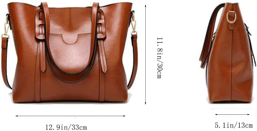 Women Tote Hobo Bags PU Leather Top Handle Backpacks Clutches Satchel Handbags Shoulder Purse Wallets