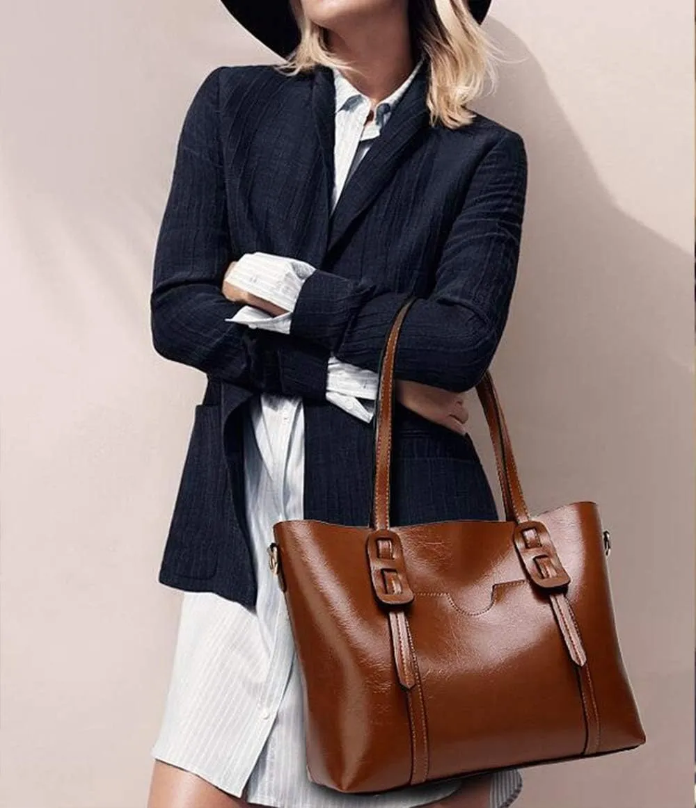 Women Tote Hobo Bags PU Leather Top Handle Backpacks Clutches Satchel Handbags Shoulder Purse Wallets