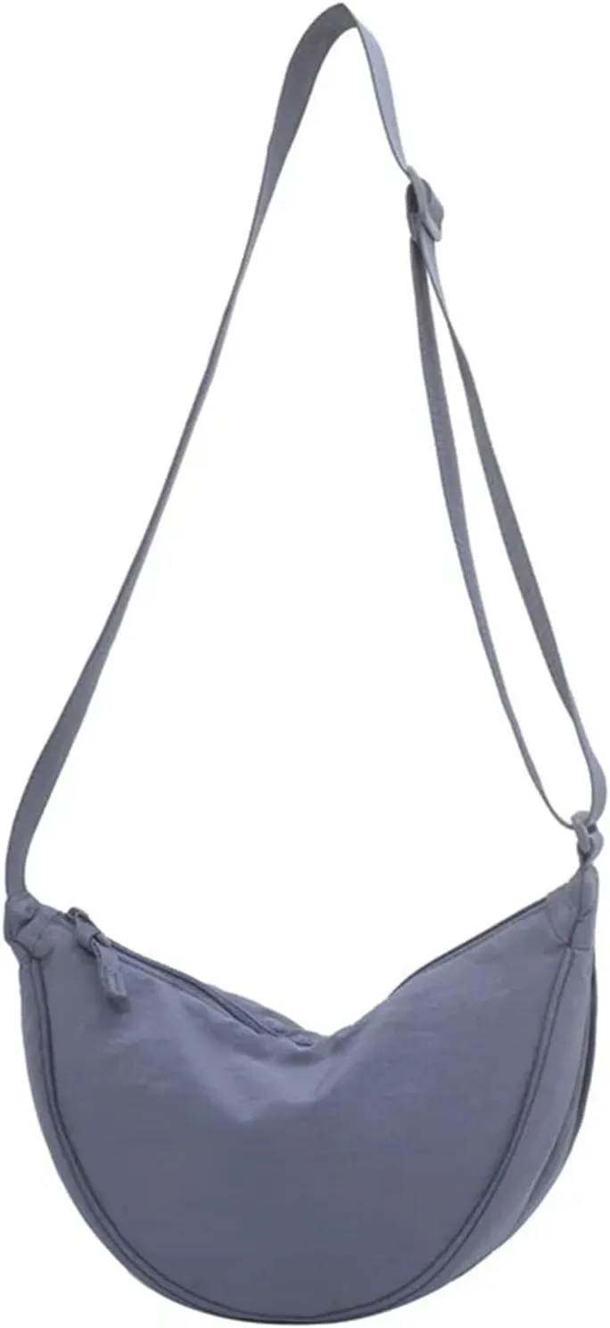 Women's Casual Nylon Crossbody Bag, Lightweight Waterproof Shoulder Tote Bag with Multiple Pockets