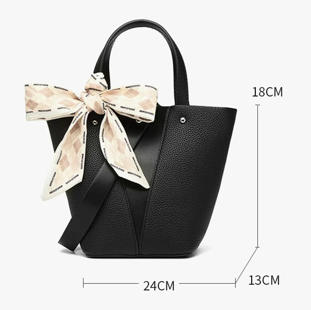Womens Elegant Vegan Leather Handbags Crossbody Shoulder Bag Small Y2k Totes Casual Bucket Purse Satchel Work