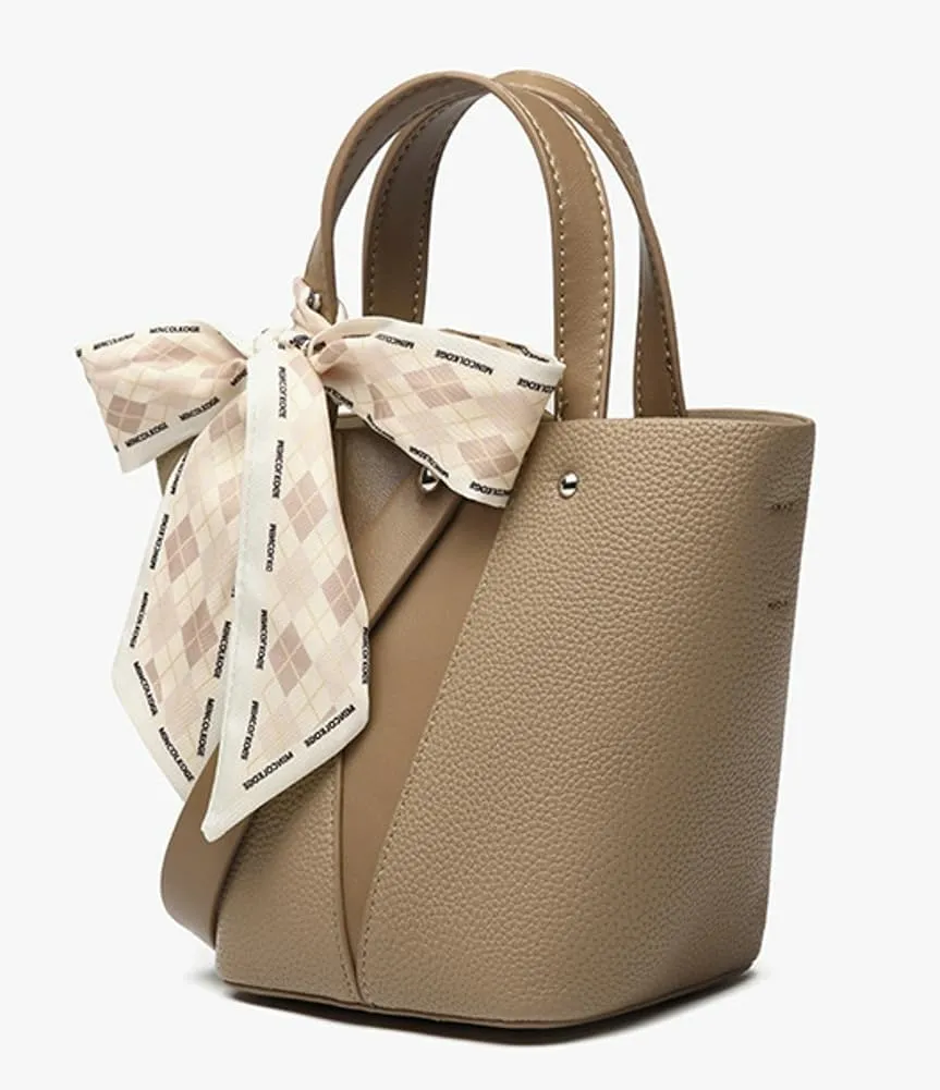 Womens Elegant Vegan Leather Handbags Crossbody Shoulder Bag Small Y2k Totes Casual Bucket Purse Satchel Work