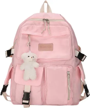 Women's Fashion Casual Shoulder Bag Lightweight Small Casual Daily Travel Backpacks Quilted Backpack for Women(One Size)
