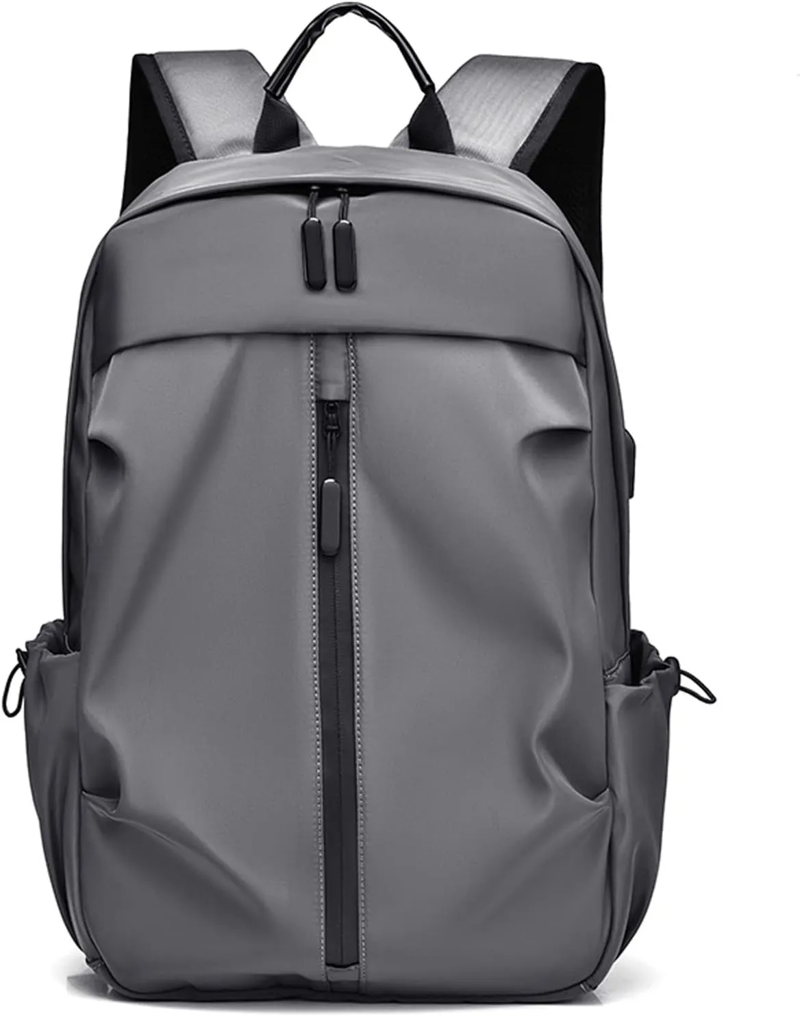 Women's Fashion Casual Shoulder Bag Practical Zipper Casual Purpose Tote Backpacks Purse Necessities for Women(Grey)