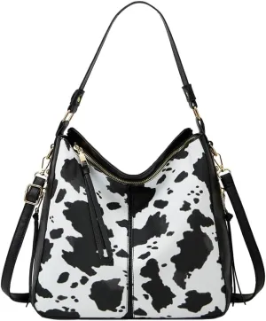 Women's Fashion Vegan Leather Totes 3pcs Handbag Large Crossbody Shouler Bag Purse Travel Top Handle Satchel