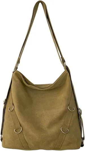 Womens Hobo Handbags Casual Adjustable Canvas Shoulder Bag Large Totes Purse Trendy Y2k Crossbody Bags 2025
