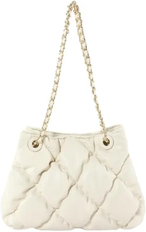 Women's Quilted Vegan Leather Shoulder Crossbody Bag Y2K Diamond Hobo Large Totes Handbag Fashion Purse Top Handle Satchel