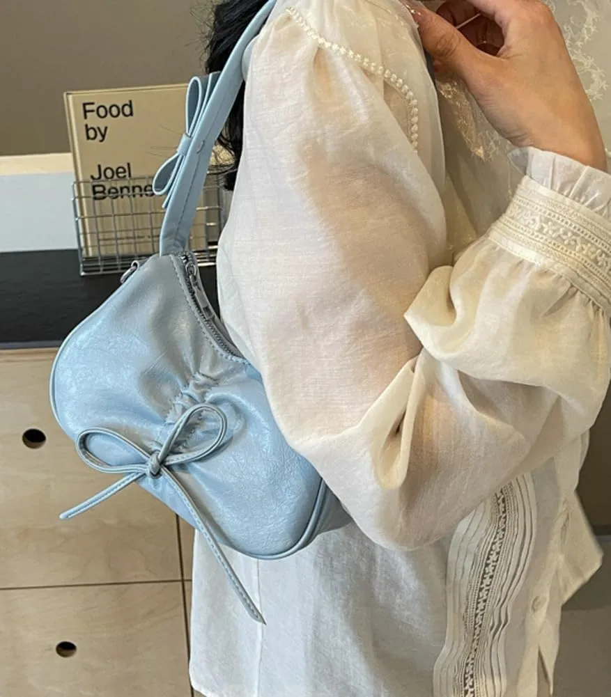Womens Shoulder Crossbody Bag Trendy Vegan Leather Tote Dumpling Purses Y2k Small Handbag Armpit Bag Top Handle Satchel